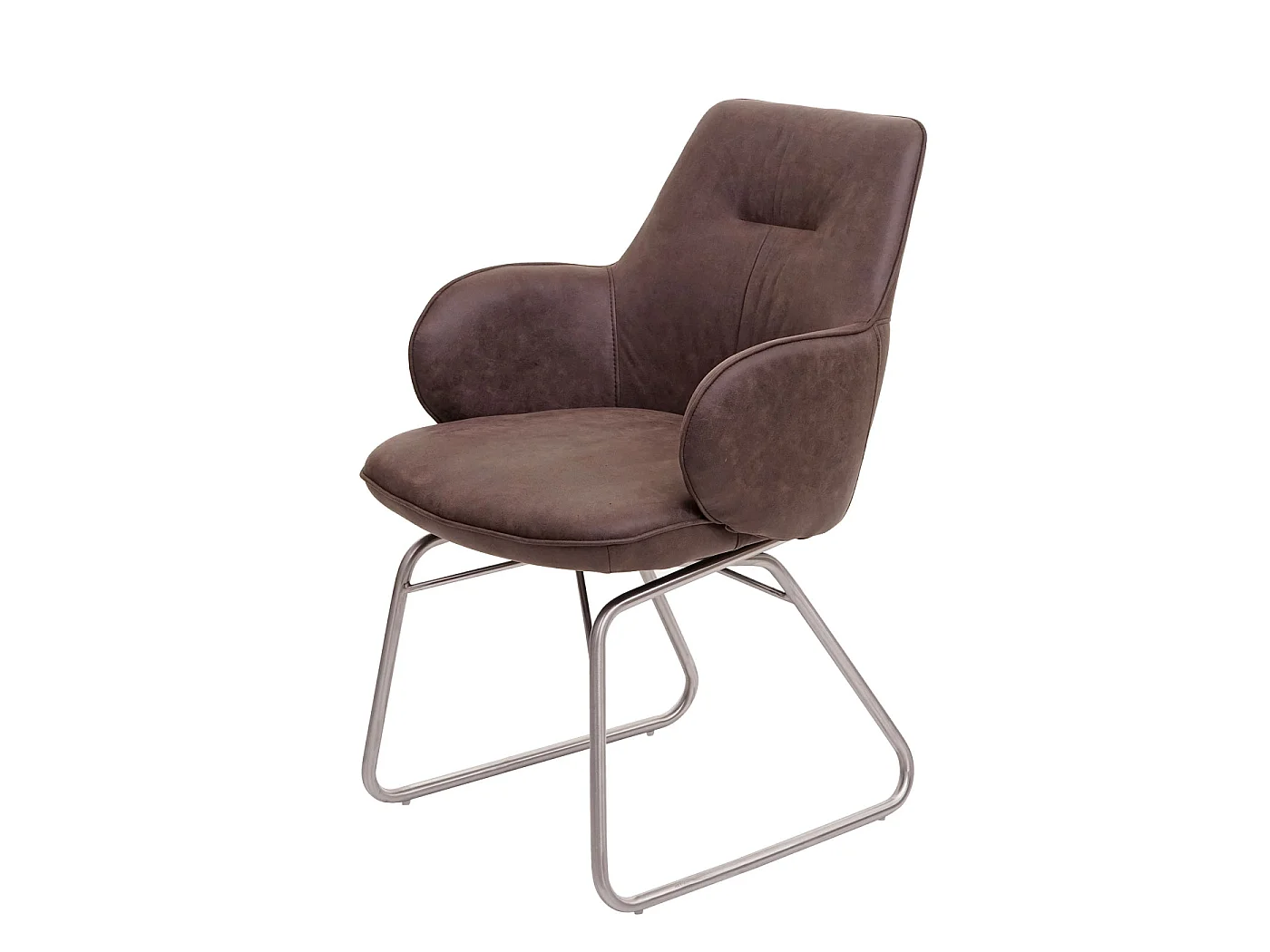 Silla de comedor MCW-G72,  marrón