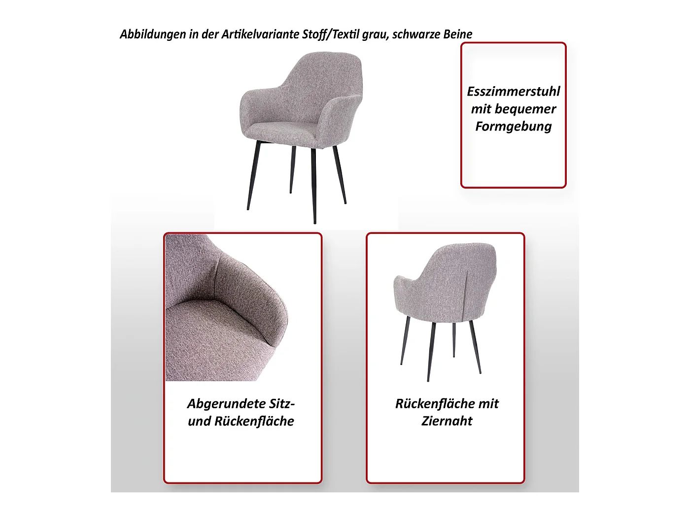 Chaise de salle à manger MCW-F18 (lot de 2),  velours menthe, pieds dorés