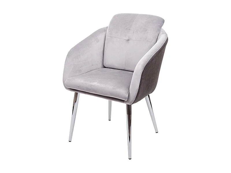 Chaise de salle à manger MCW-G48, gris