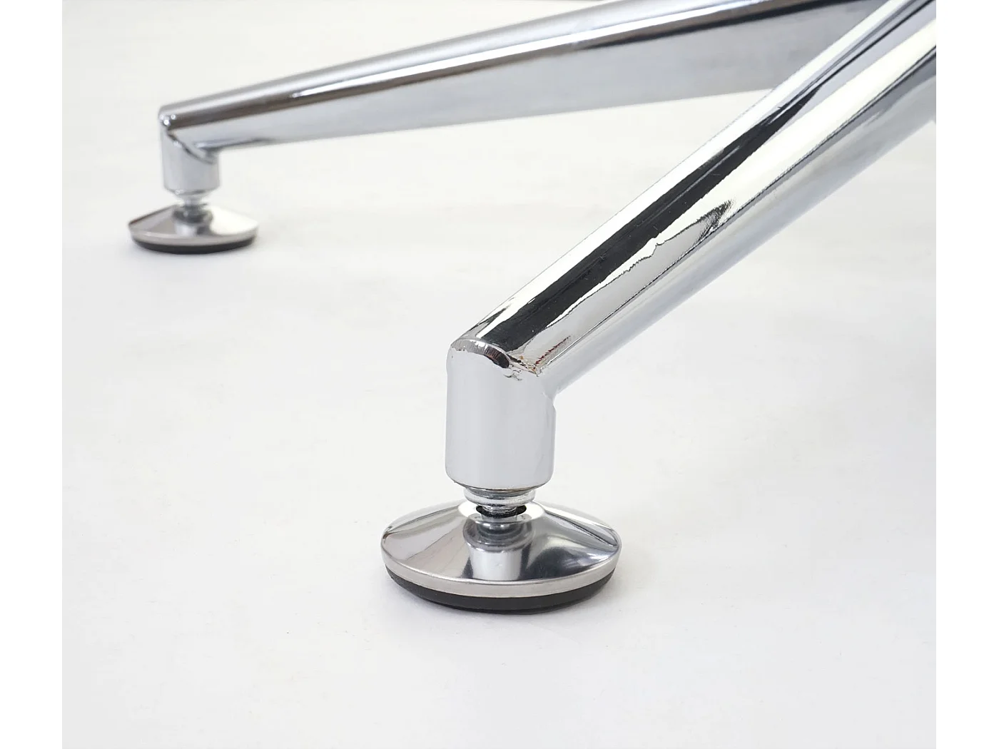 Set 6x sedie poltrone lounge elegante altezza regolabile girevole MCW-A74 tessuto grigio