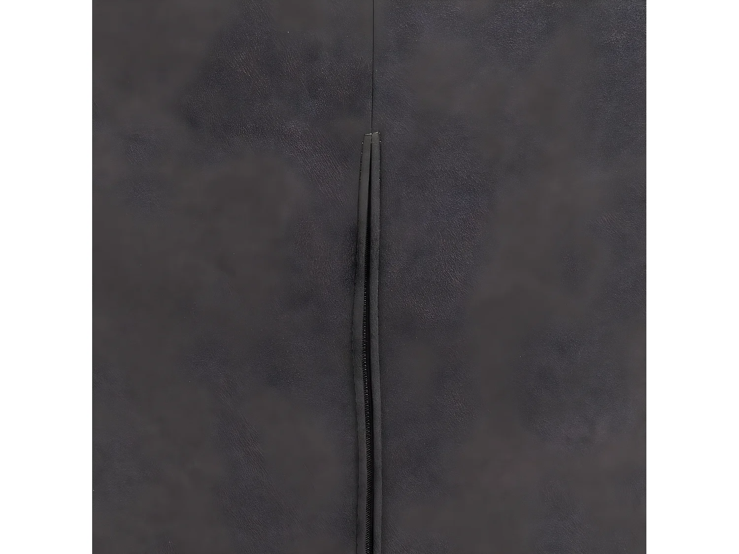 Krzesło do jadalni MCW-K33 (zestaw 2 sztuk),  imitacja skóry, szary-ciemnoszary