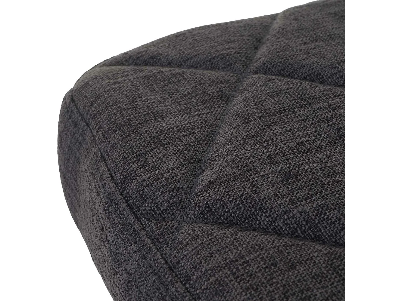 Chaise de salle à manger MCW-A75 (lot de 2),  tissu, gris