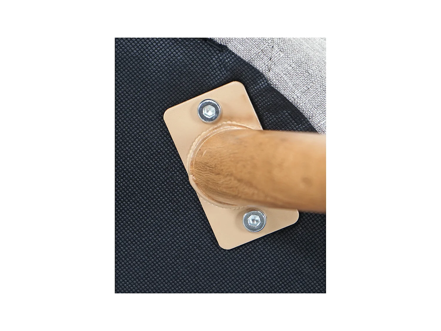 Esszimmerstuhl MCW-D53 (4er-Set), Hellgrau