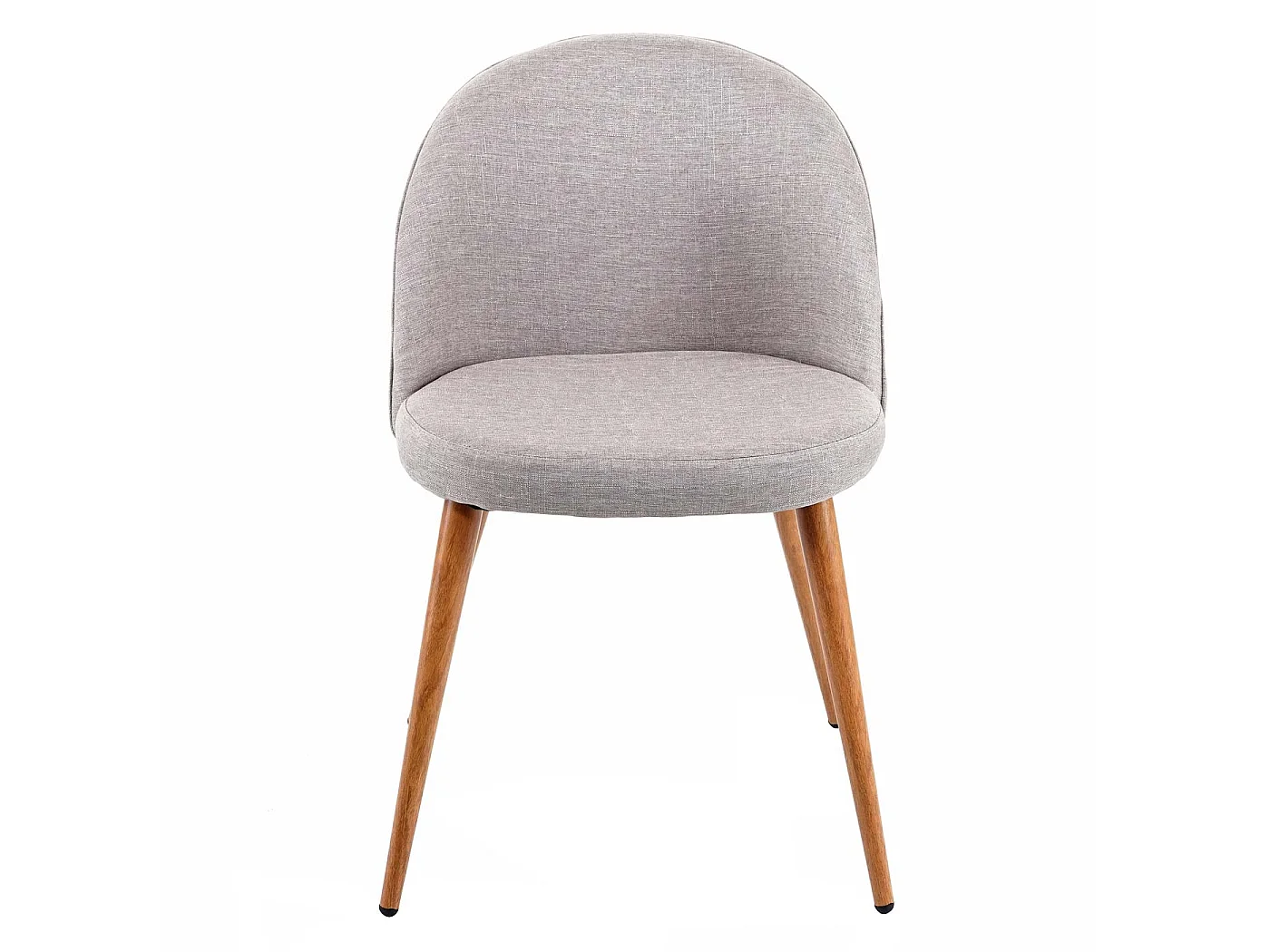 Krzesło do jadalni MCW-D53 (zestaw 4 sztuk),  jasnoszary