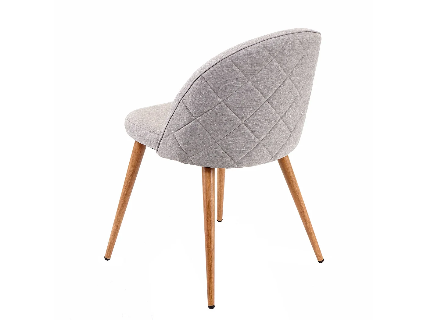 Krzesło do jadalni MCW-D53 (zestaw 4 sztuk),  jasnoszary