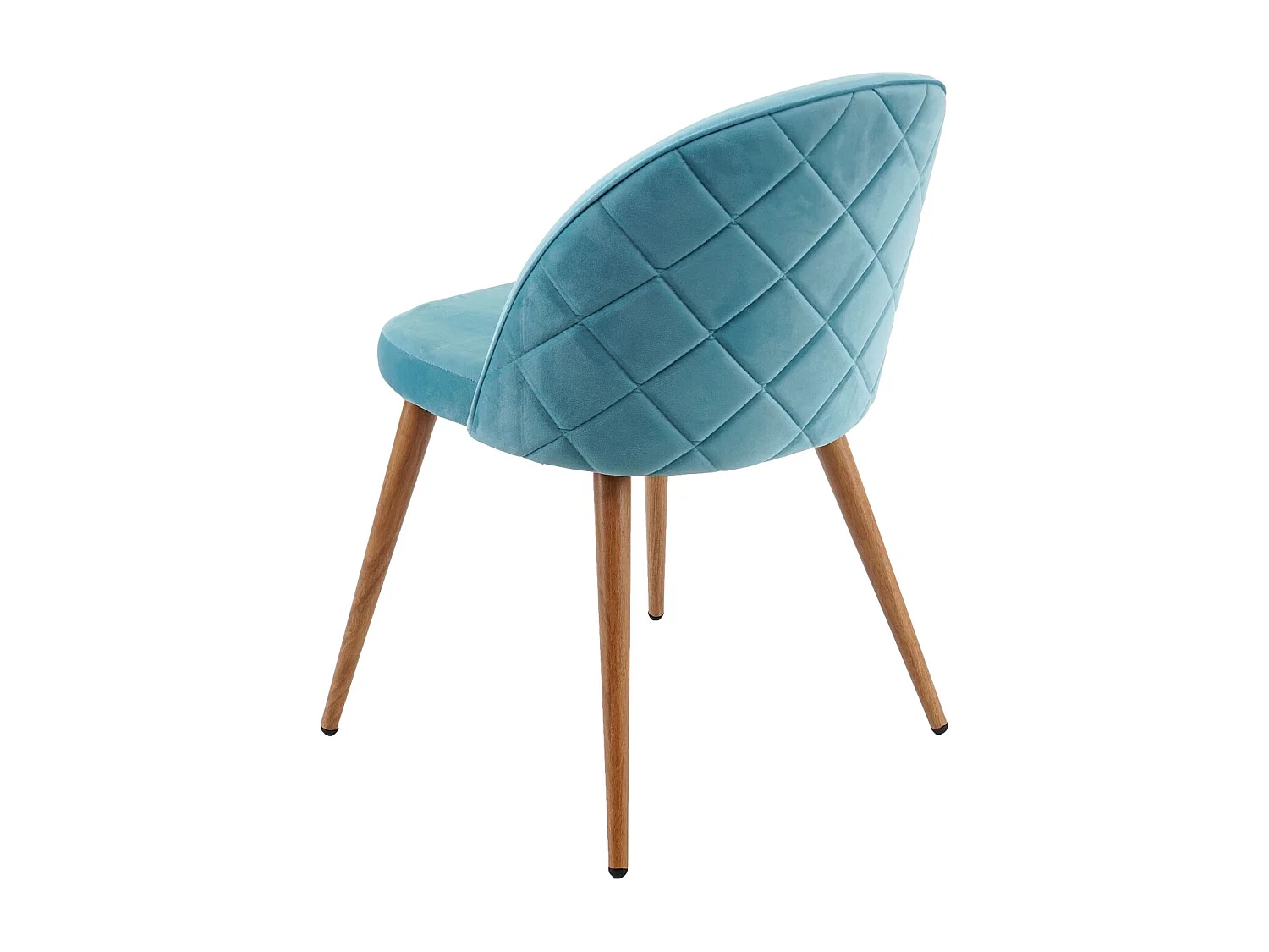 Chaise de salle à manger MCW-D53 (lot de 4),  bleu turquoise