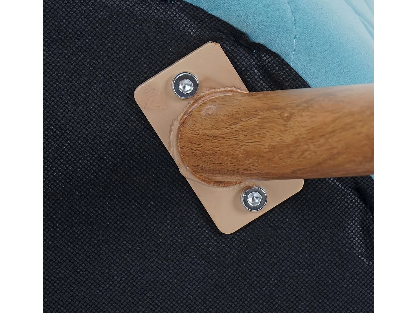 Silla de comedor MCW-D53 (juego de 4),  turquesa