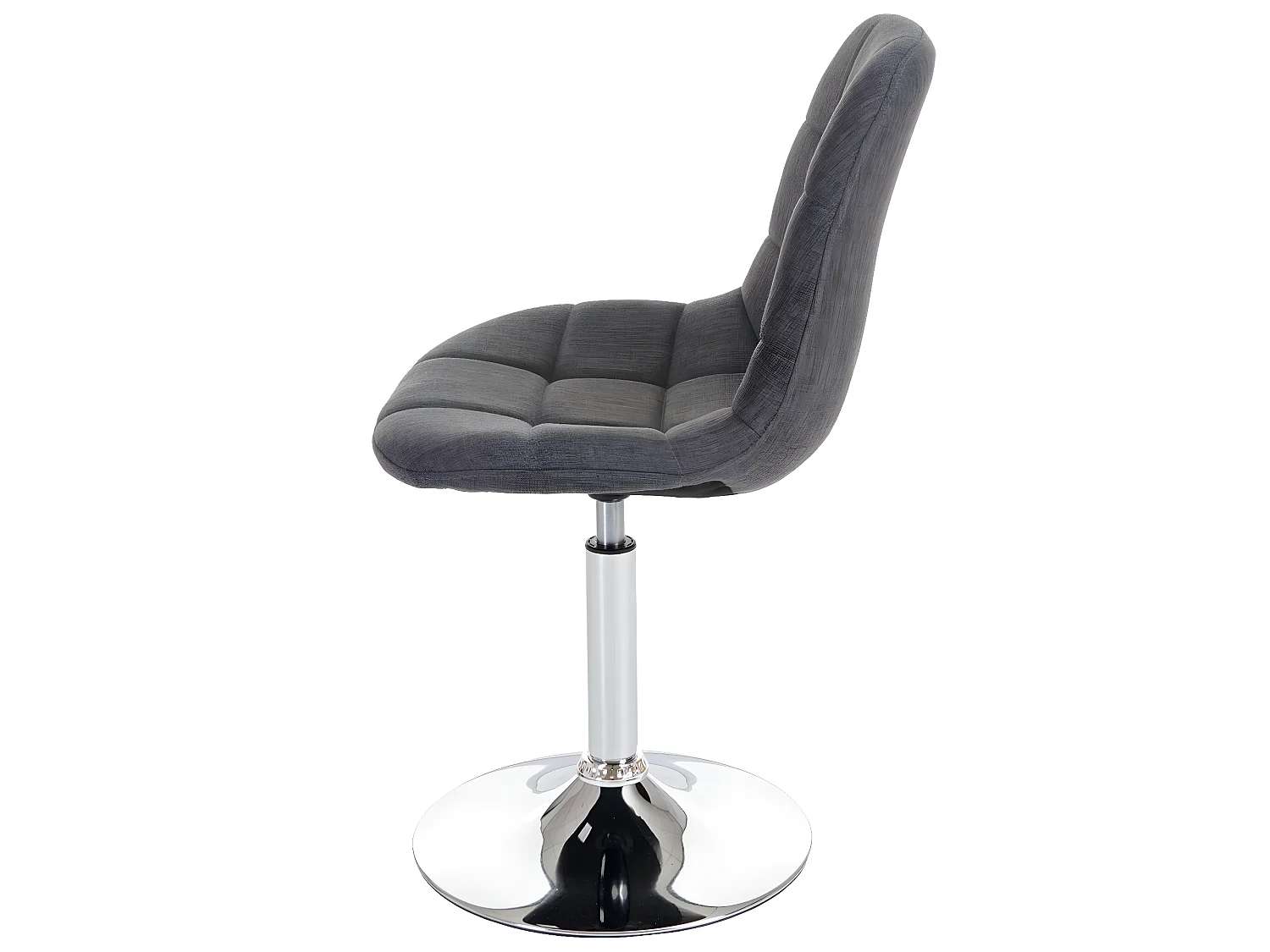 Cadeira de jantar MCW-A60 (conjunto de 2),  têxtil cinzento claro