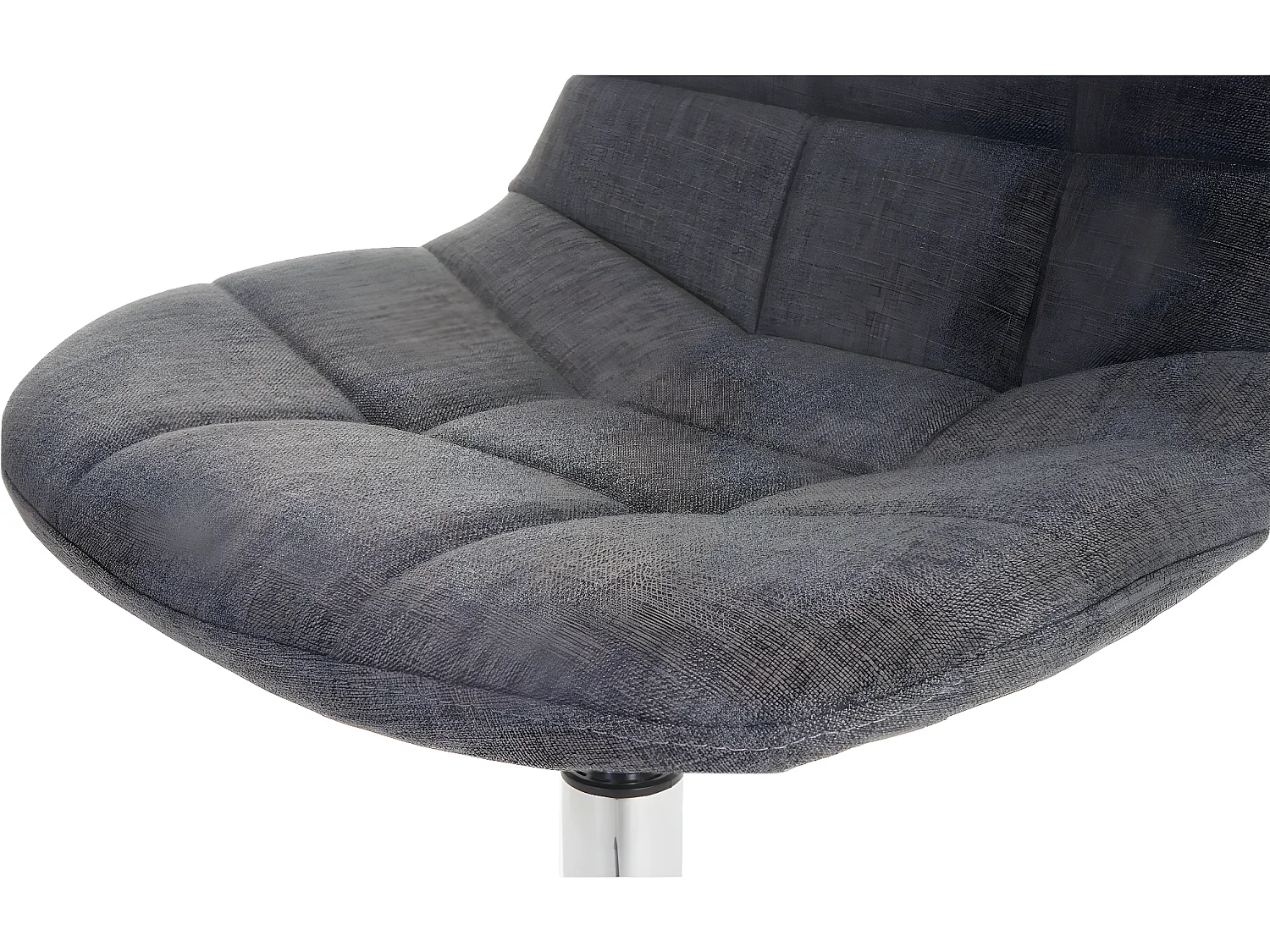 Cadeira de jantar MCW-A60 (conjunto de 2),  têxtil cinzento claro