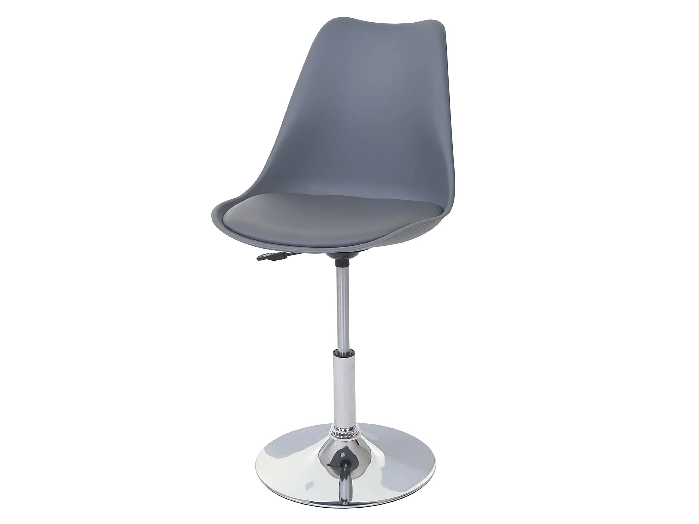 Chaise de salle à manger Vaasa T501 (lot de 2),  gris foncé