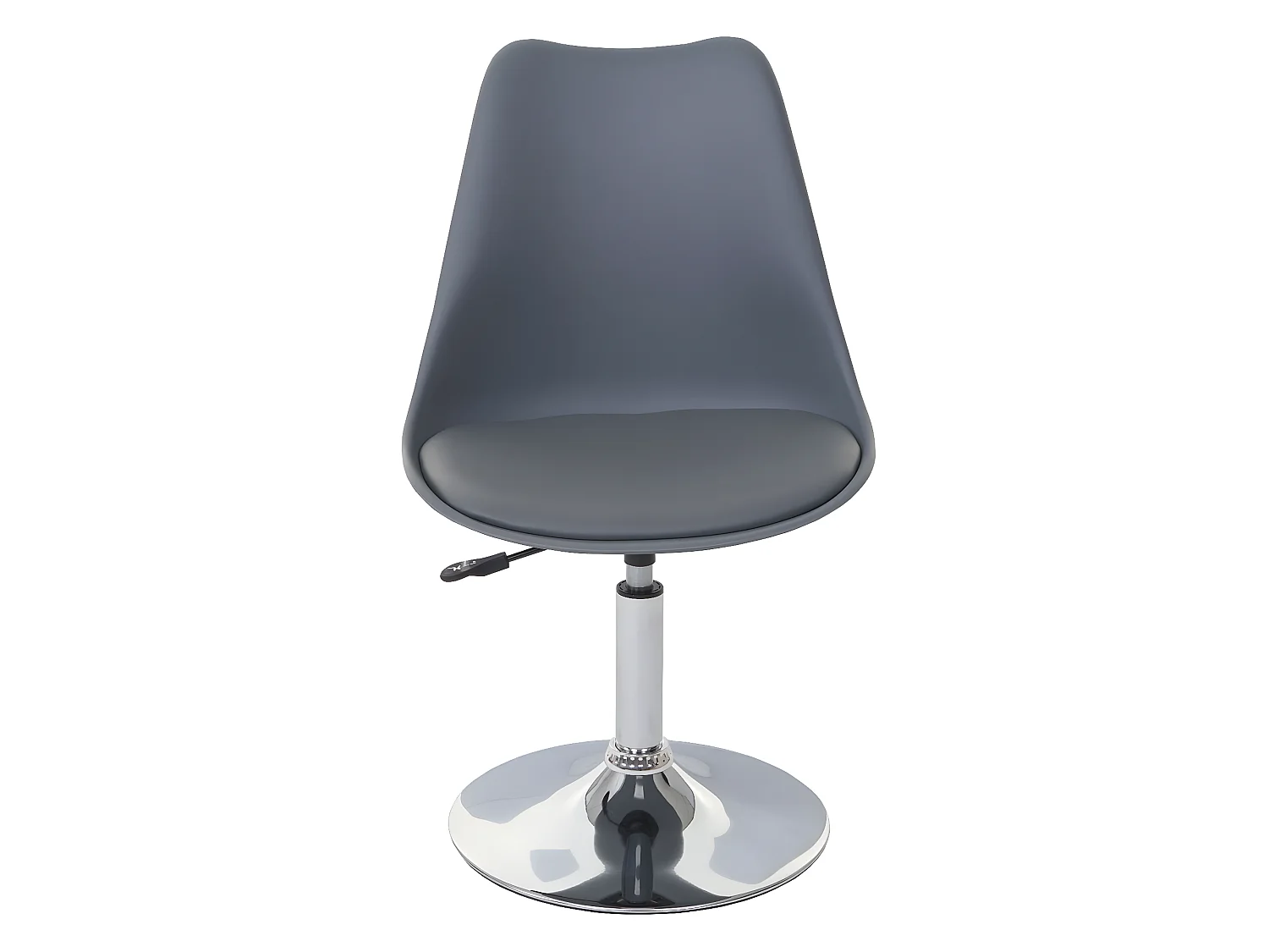 Chaise de salle à manger Vaasa T501 (lot de 2),  gris foncé