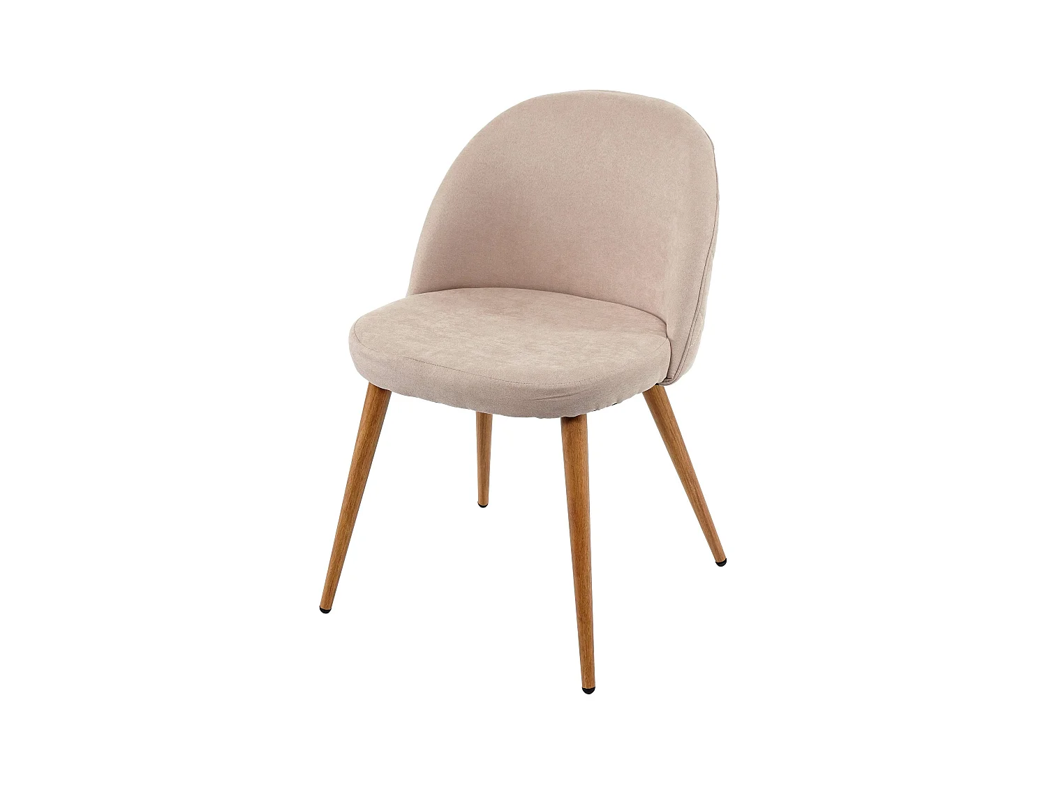 Silla de comedor MCW-D53 (juego de 4),  beige