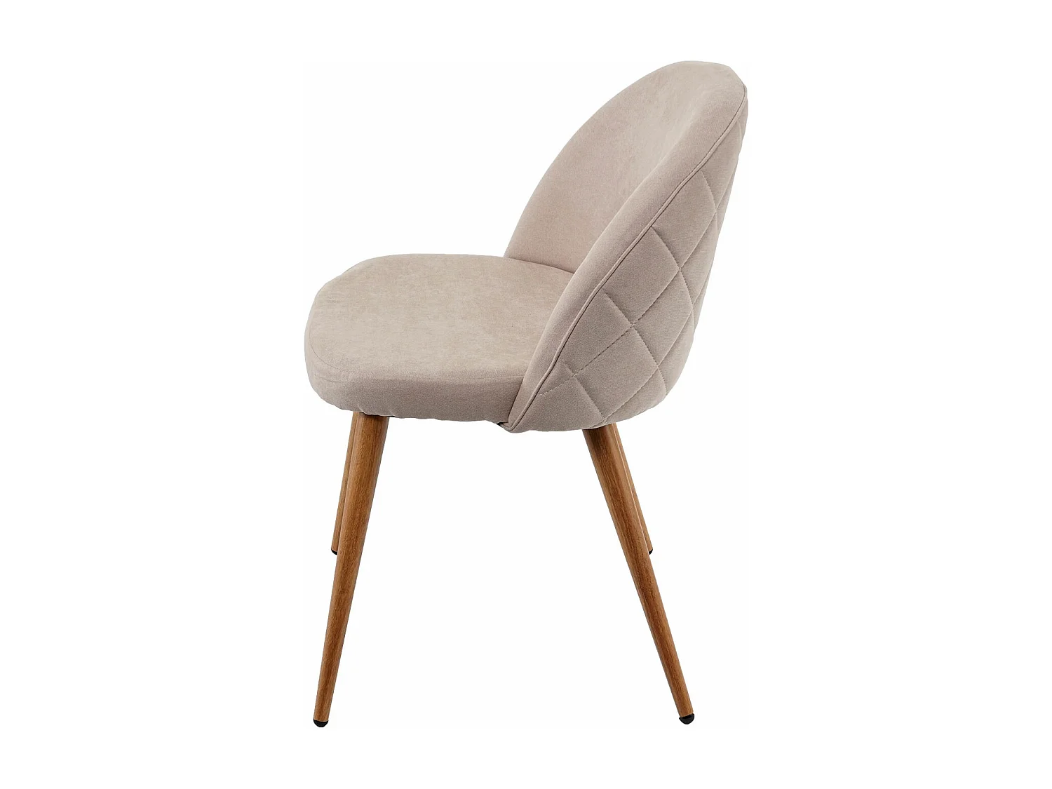 Chaise de salle à manger MCW-D53 (lot de 4),  beige