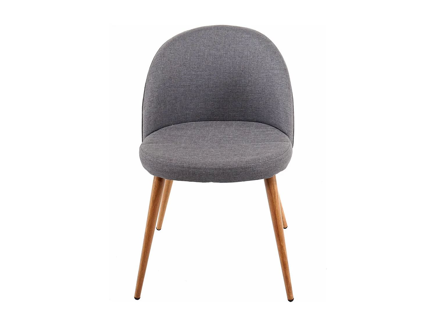 Krzesło do jadalni MCW-D53 (zestaw 2 sztuk),  ciemnoszary