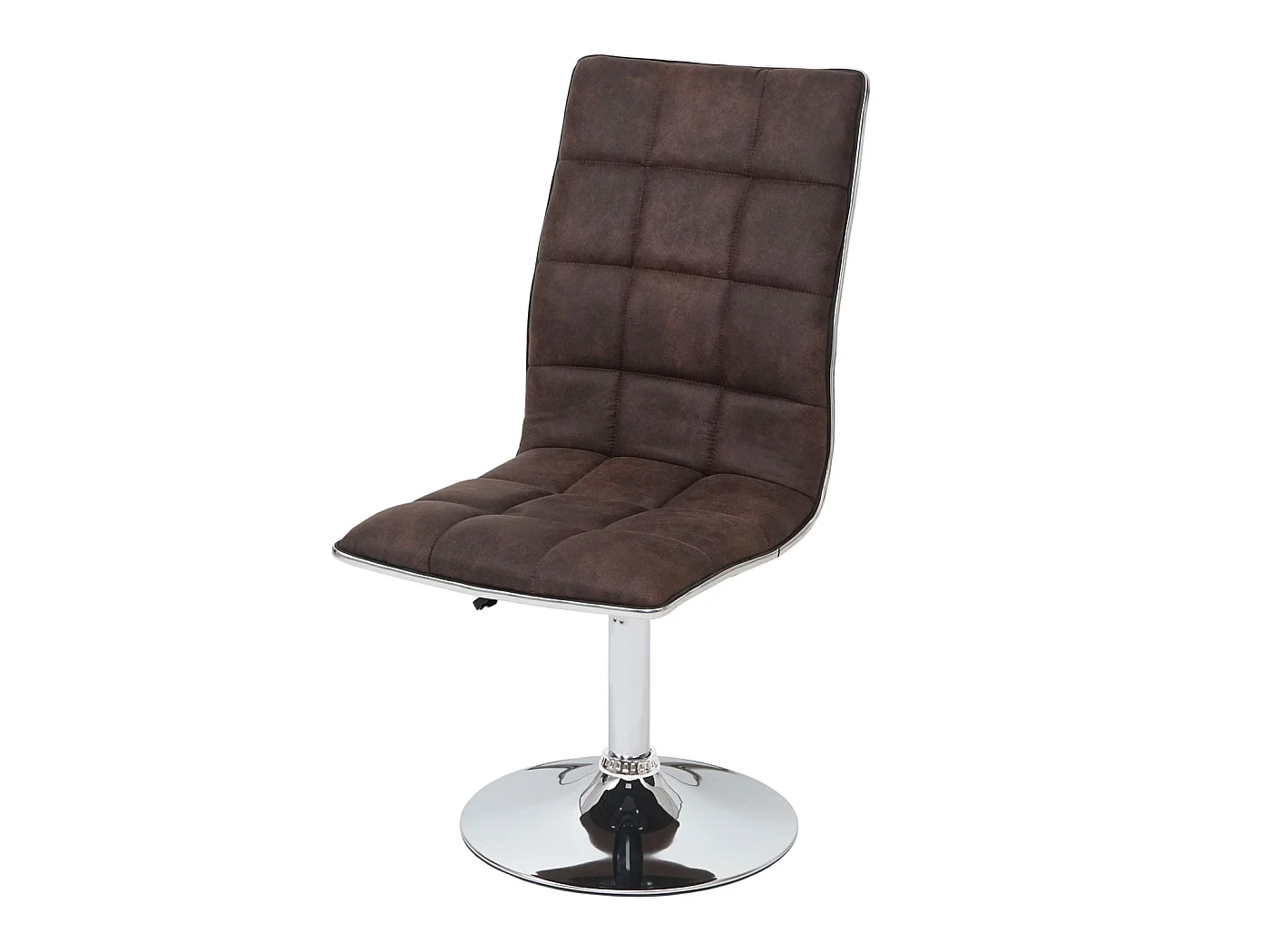 Silla de comedor MCW-C41 (set de 2),  vintage marrón oscuro