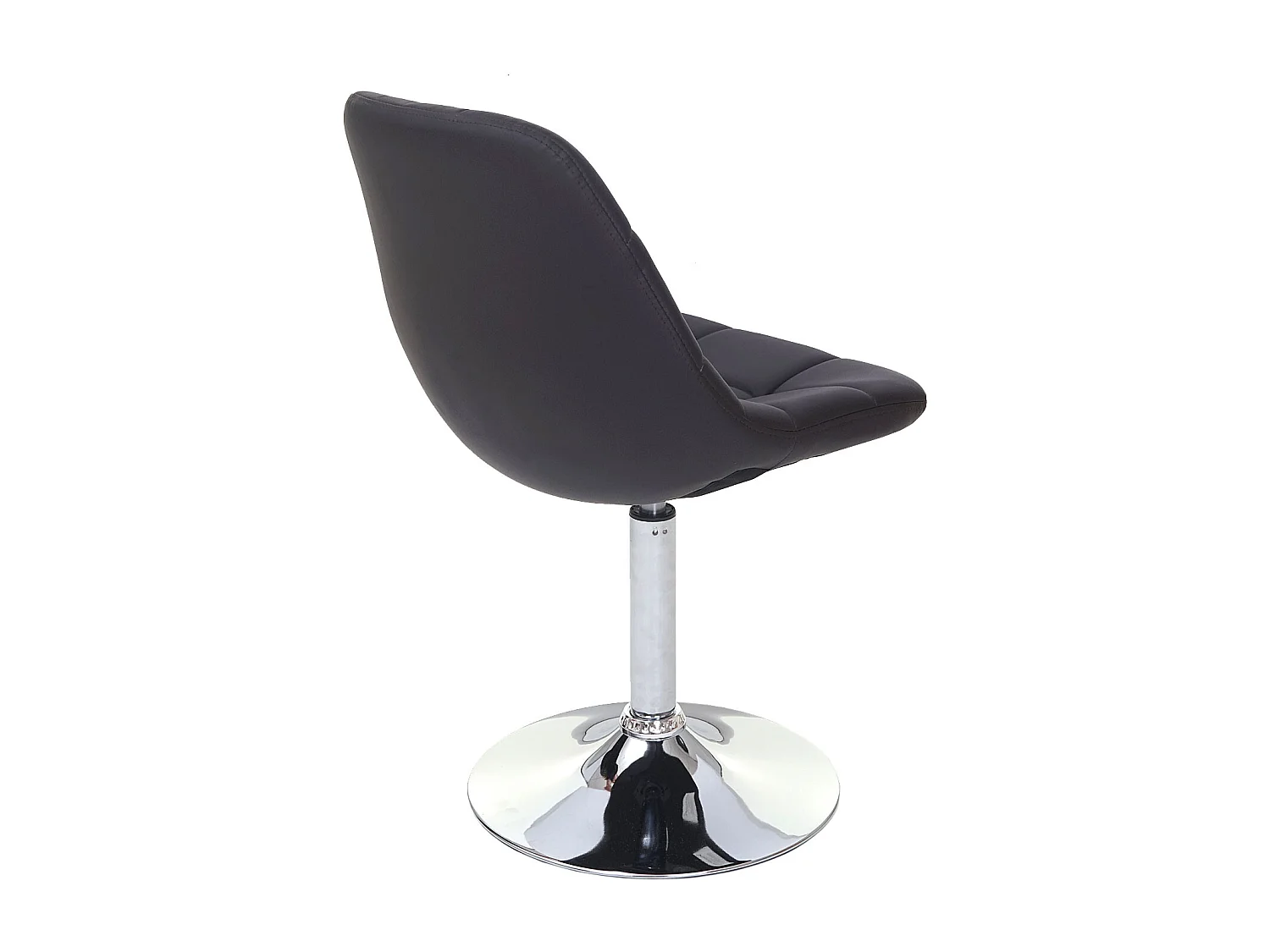 Chaise de salle à manger MCW-A60 (lot de 6),  similicuir marron