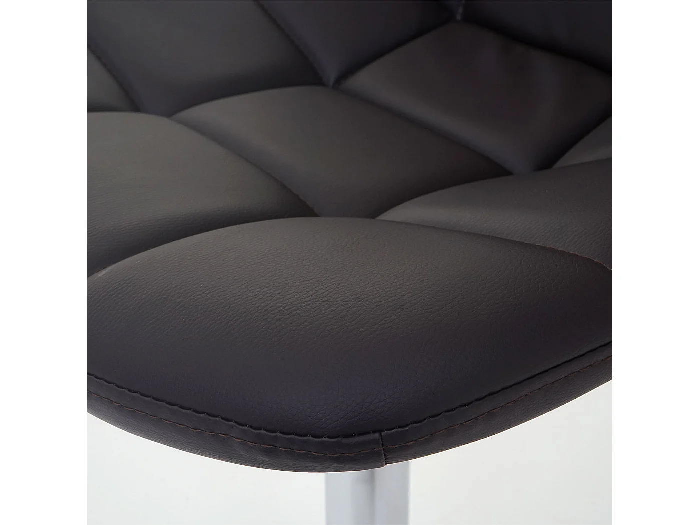 Chaise de salle à manger MCW-A60 (lot de 6),  similicuir marron