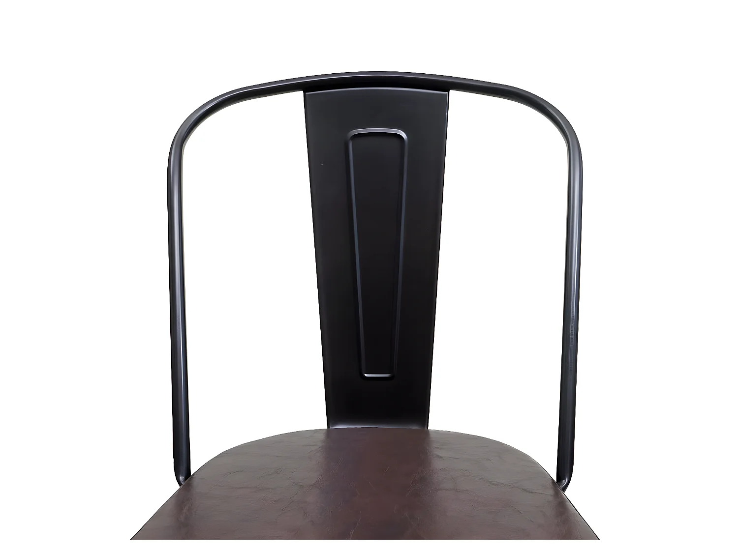 Chaise de salle à manger MCW-H10e (lot de 2),  noir-marron