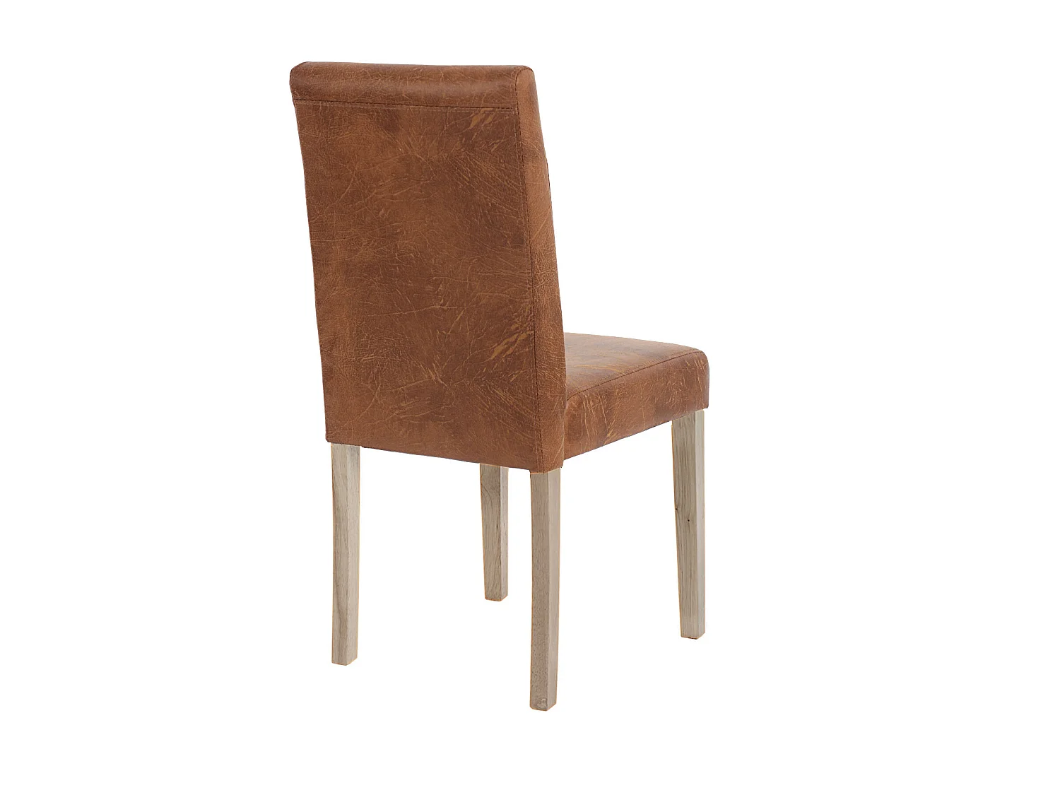 Silla de comedor Littau (set de 2),  textil, imitación ante, patas estructura - roble