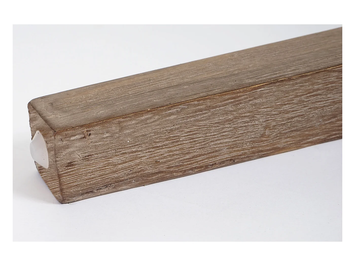 Chaise de salle à manger Littau Schrift (lot de 2),  tissu avec écriture, crème, aspect chaîne des pieds