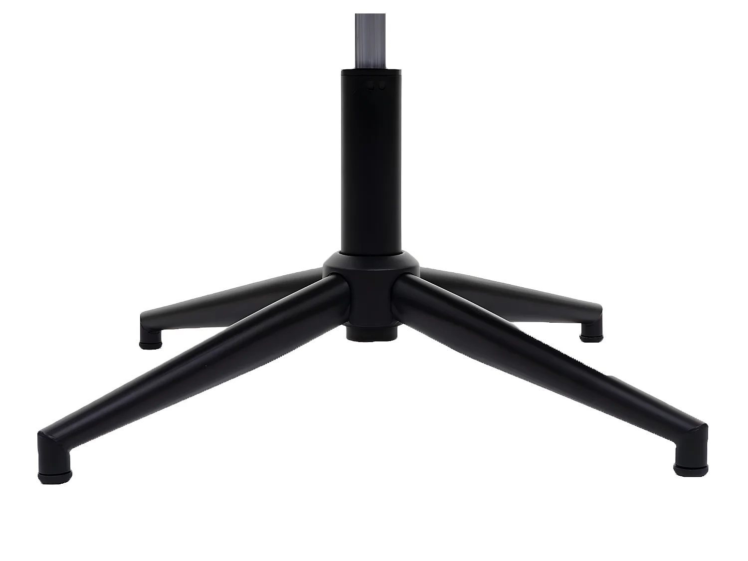 Chaise de salle à manger Cadiz II (lot de 6),  similicuir noir, pied noir