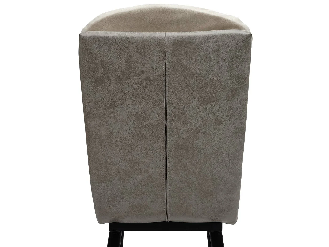 Chaise de salle à manger MCW-G42 (lot de 2),  similicuir, gris crème