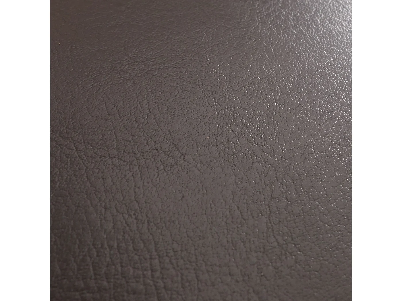 Chaise de salle à manger Edinburgh (lot de 6),  similicuir brun foncé, pieds foncés