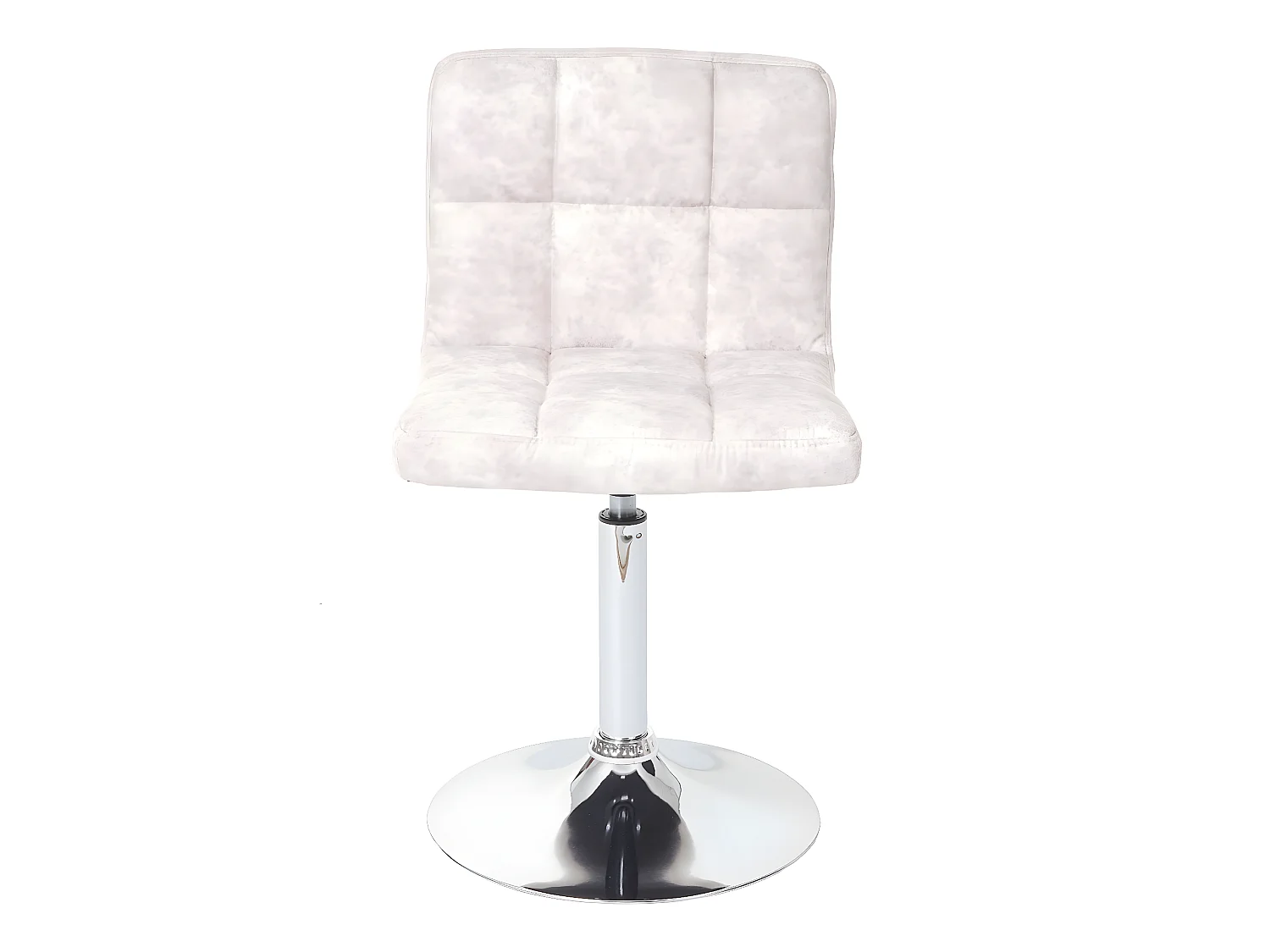 Eetkamerstoel Cadiz (set van 6),  vintage lichtgrijs