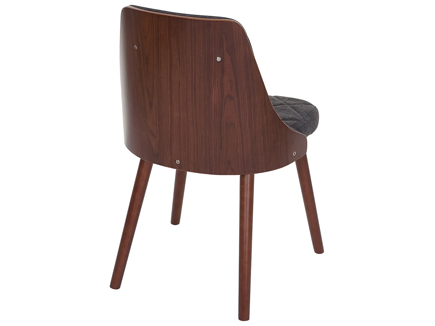 Chaise de salle à manger MCW-A75 (lot de 6),  tissu, gris