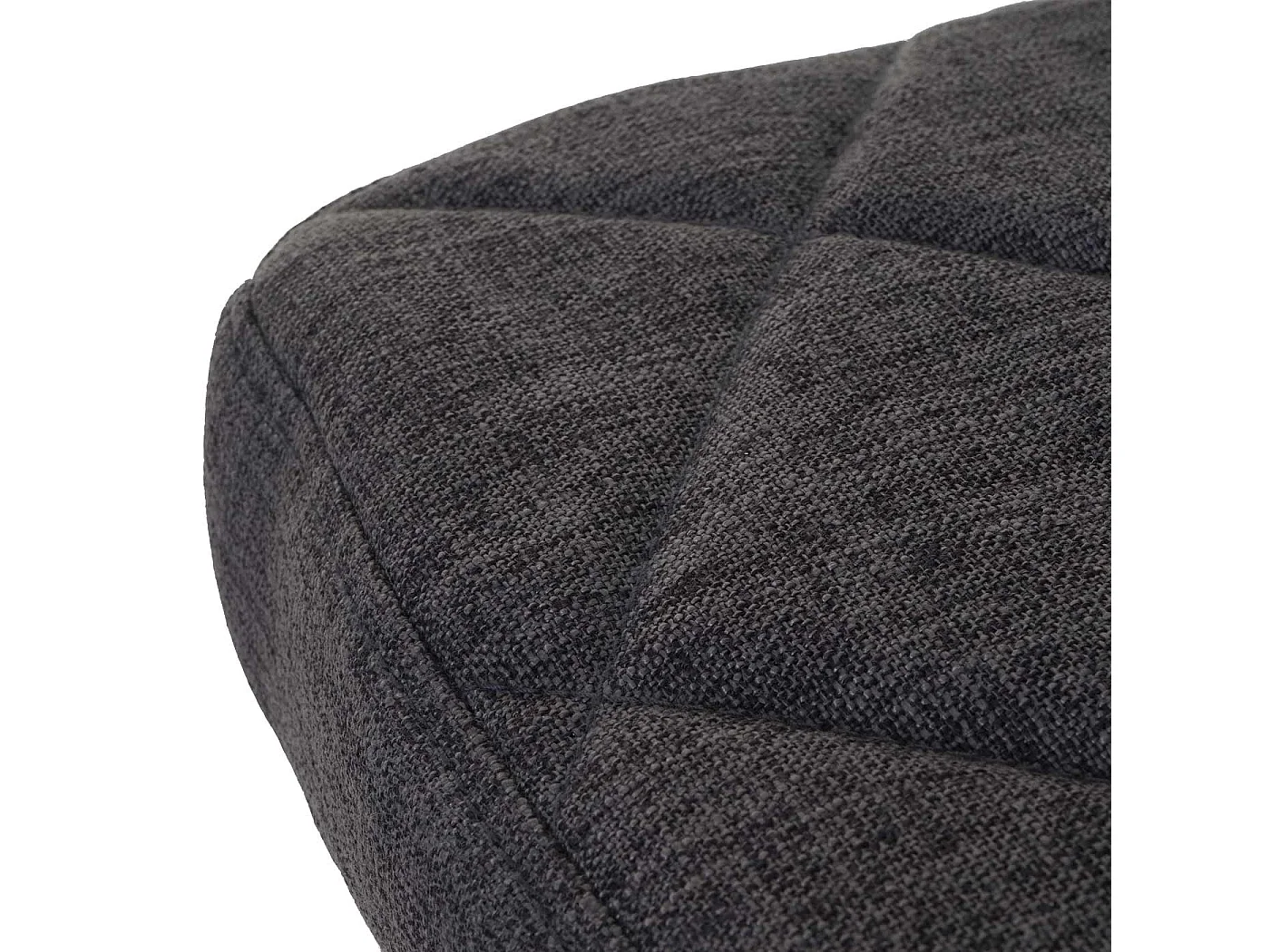 Krzesło do jadalni MCW-A75 (zestaw 6 sztuk),  tekstylny szary