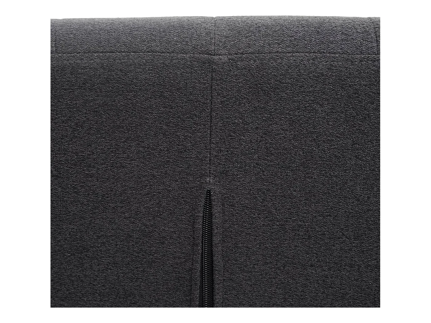 Chaise de salle à manger MCW-H42 (lot de 6),  tissu/textile gris foncé, pied noir