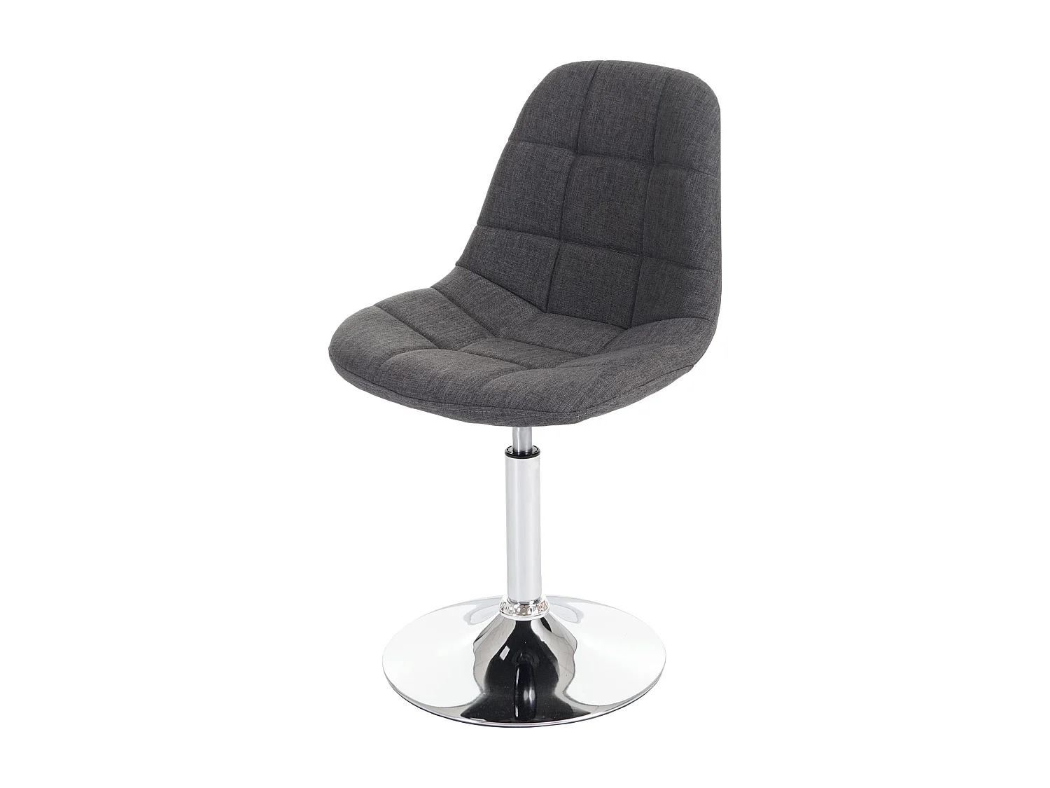 Chaise de salle à manger MCW-A60 (lot de 6),  tissu gris clair