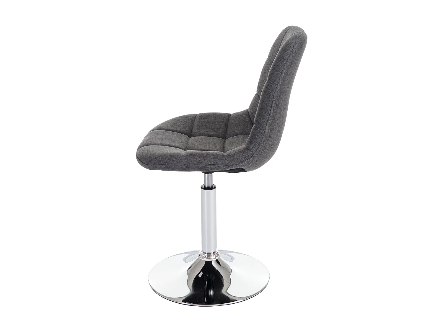 Chaise de salle à manger MCW-A60 (lot de 6),  tissu gris clair