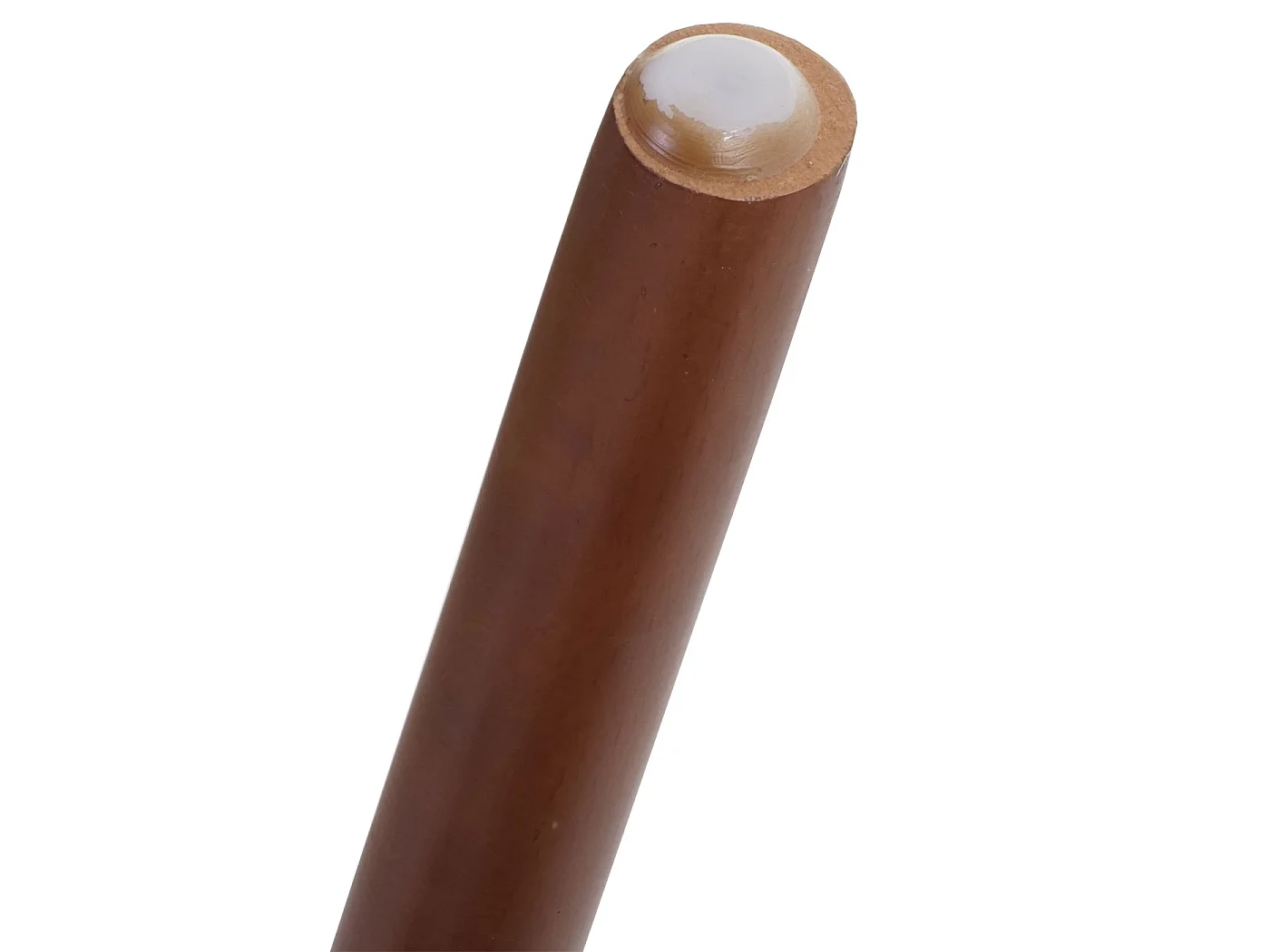 Silla de comedor MCW-A75 (juego de 6),  polipiel blanca