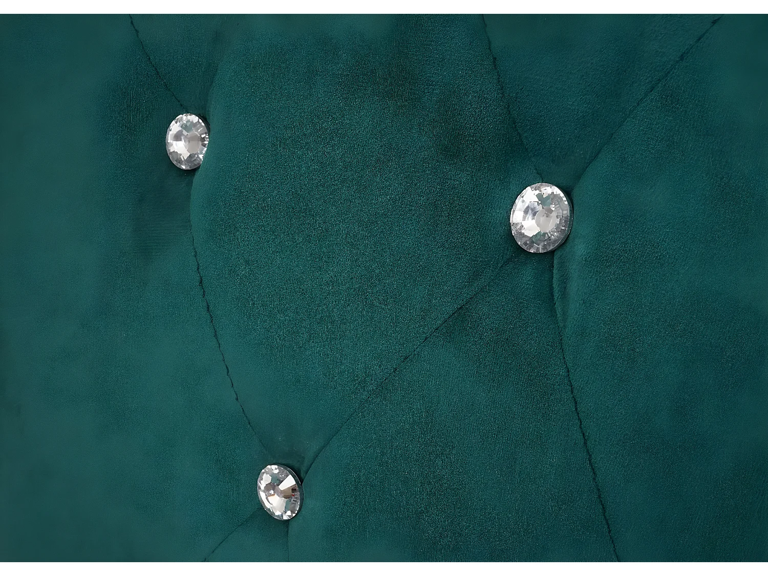 Silla de comedor MCW-D22 (juego de 6),  verde oscuro, patas negras