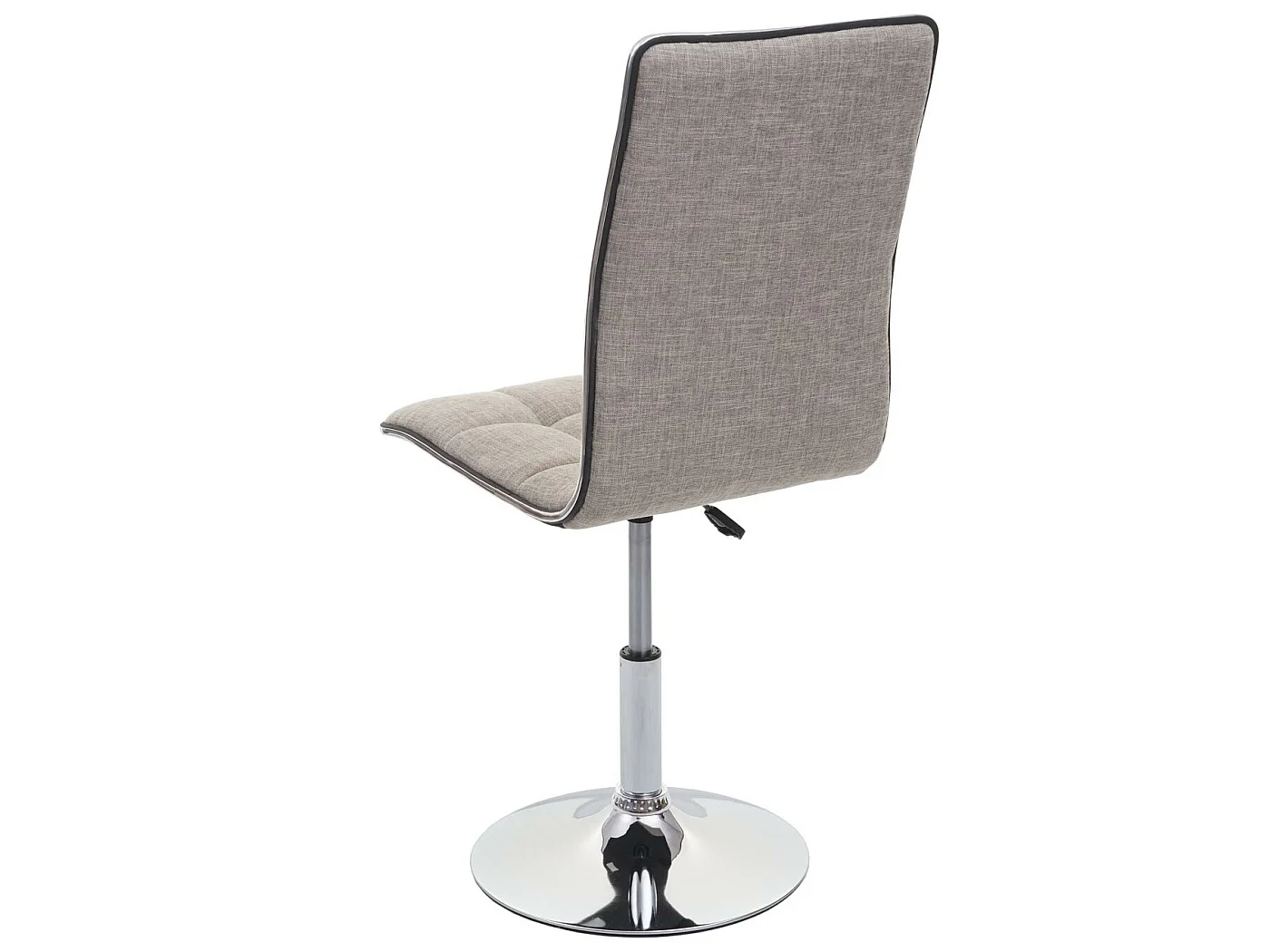 Cadeira de sala de jantar MCW-C41 (conjunto de 2),  creme-cinza