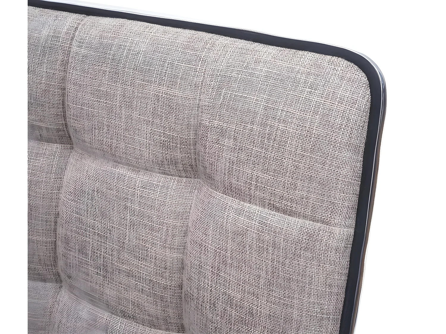 Cadeira de sala de jantar MCW-C41 (conjunto de 2),  creme-cinza