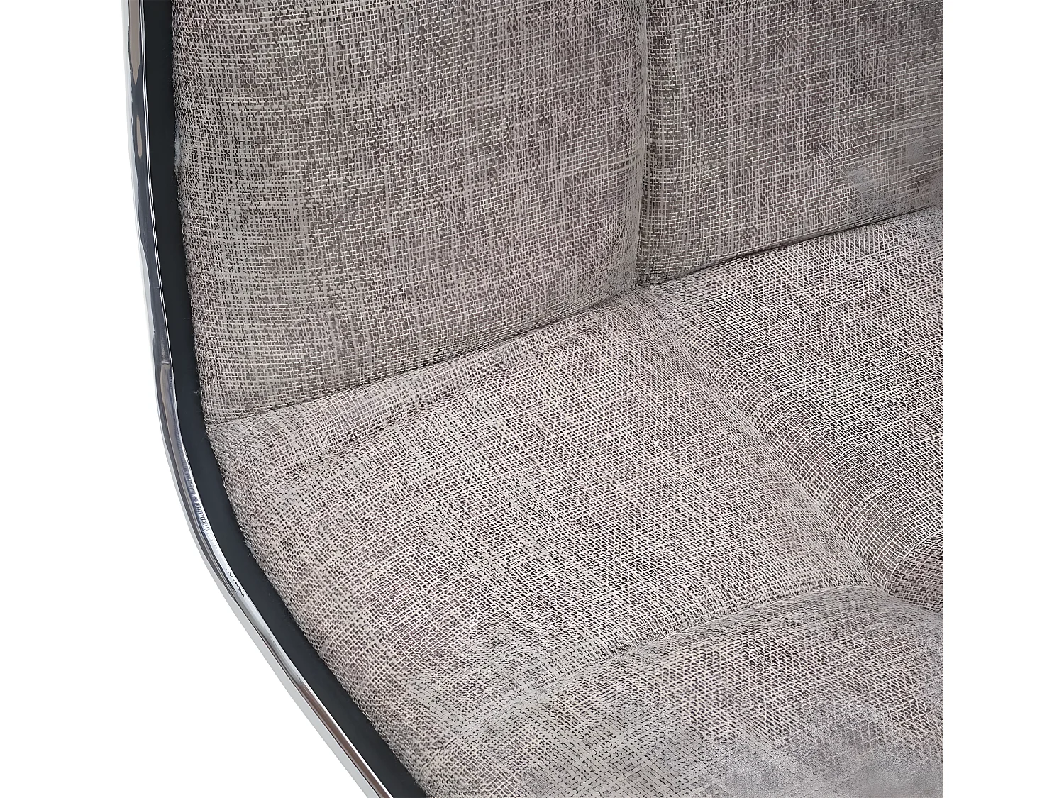 Cadeira de sala de jantar MCW-C41 (conjunto de 2),  creme-cinza