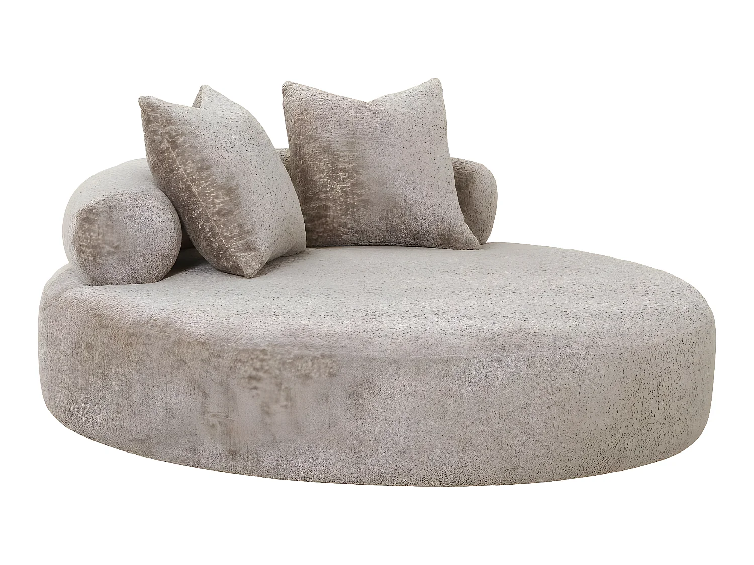 Cairo bank , dagbed met 2 kussens naturel.