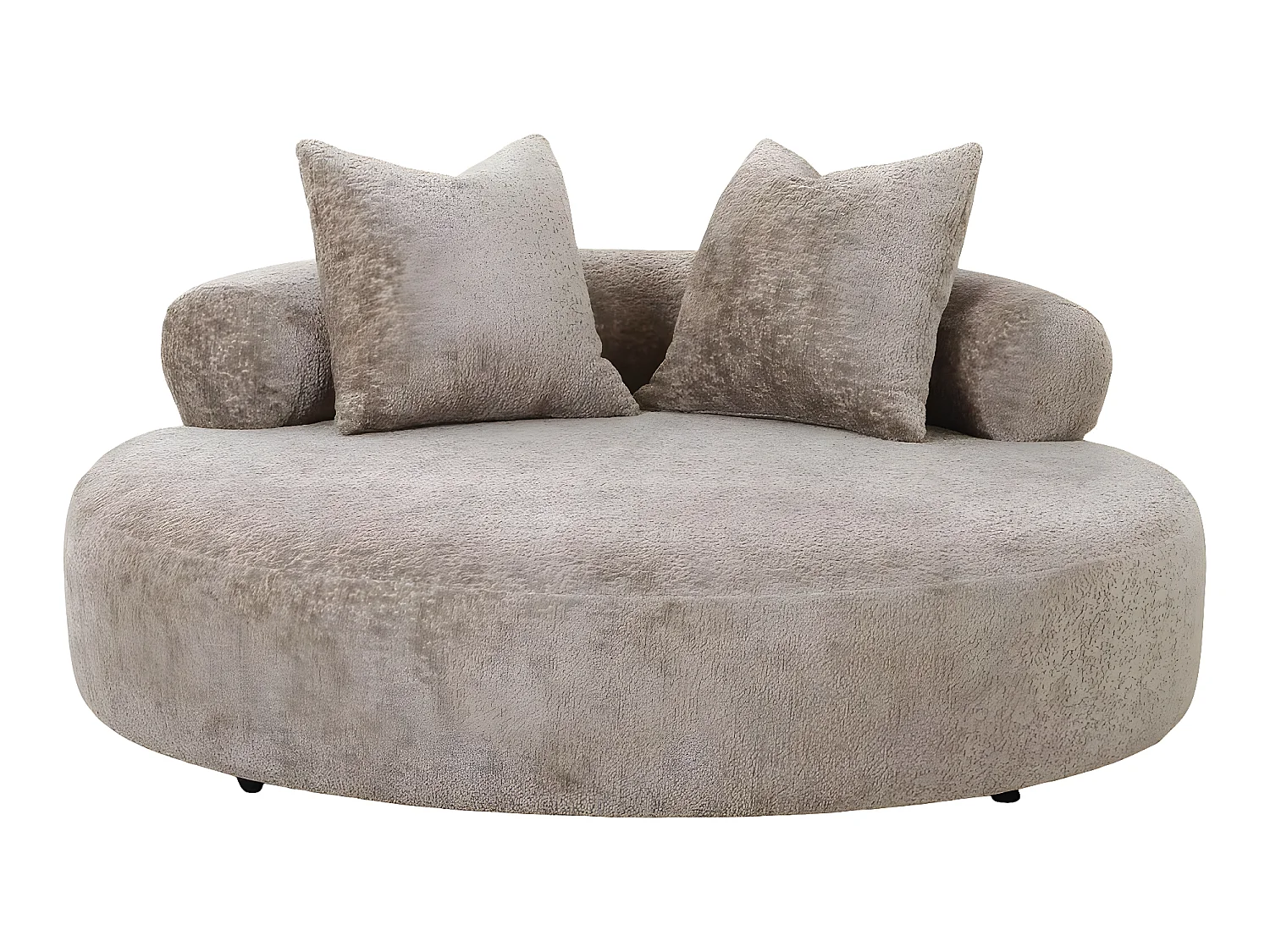 Cairo bank , dagbed met 2 kussens naturel.