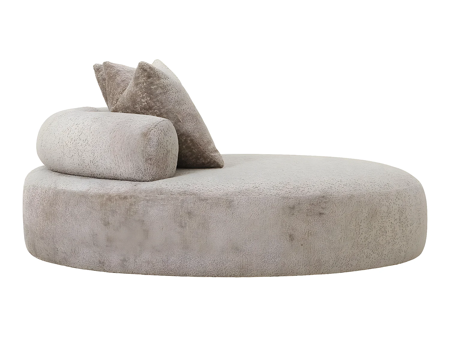 Cairo bank , dagbed met 2 kussens naturel.