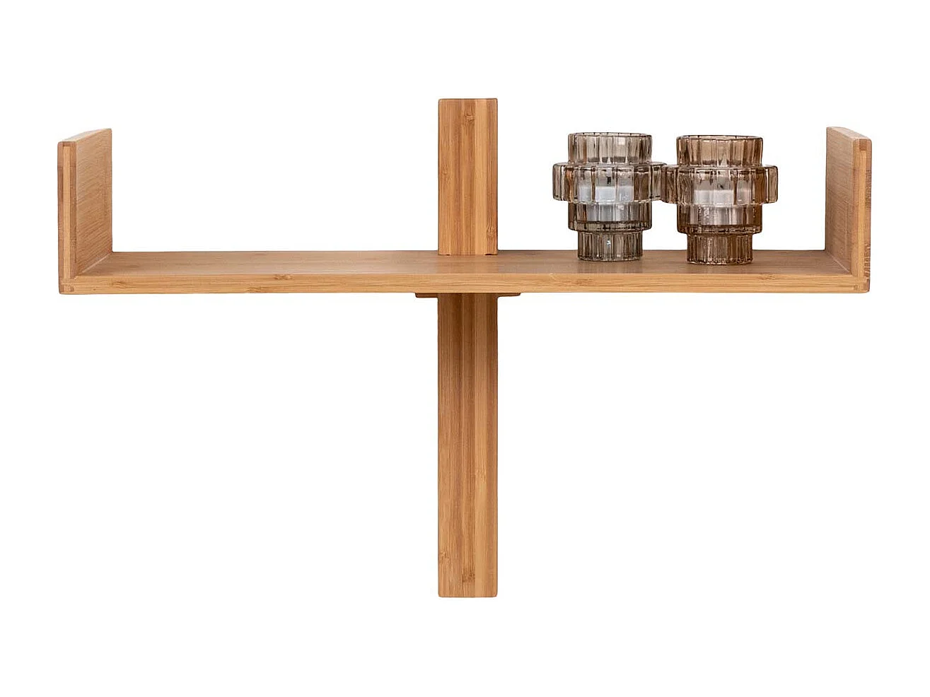 Villa bibliothèque étagère 50x36cm naturel.