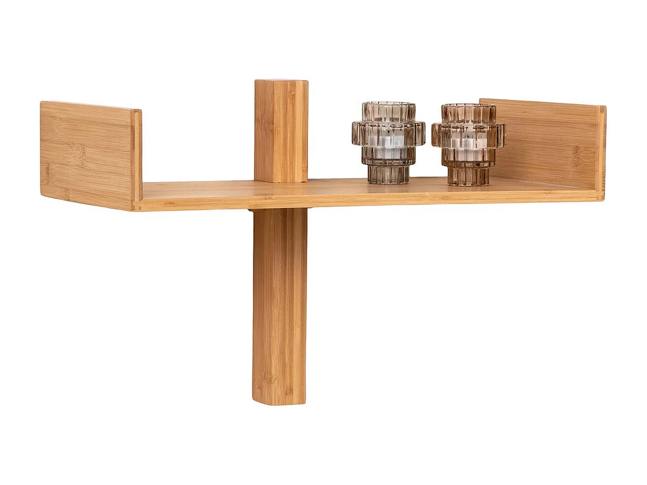 Villa bibliothèque étagère 50x36cm naturel.