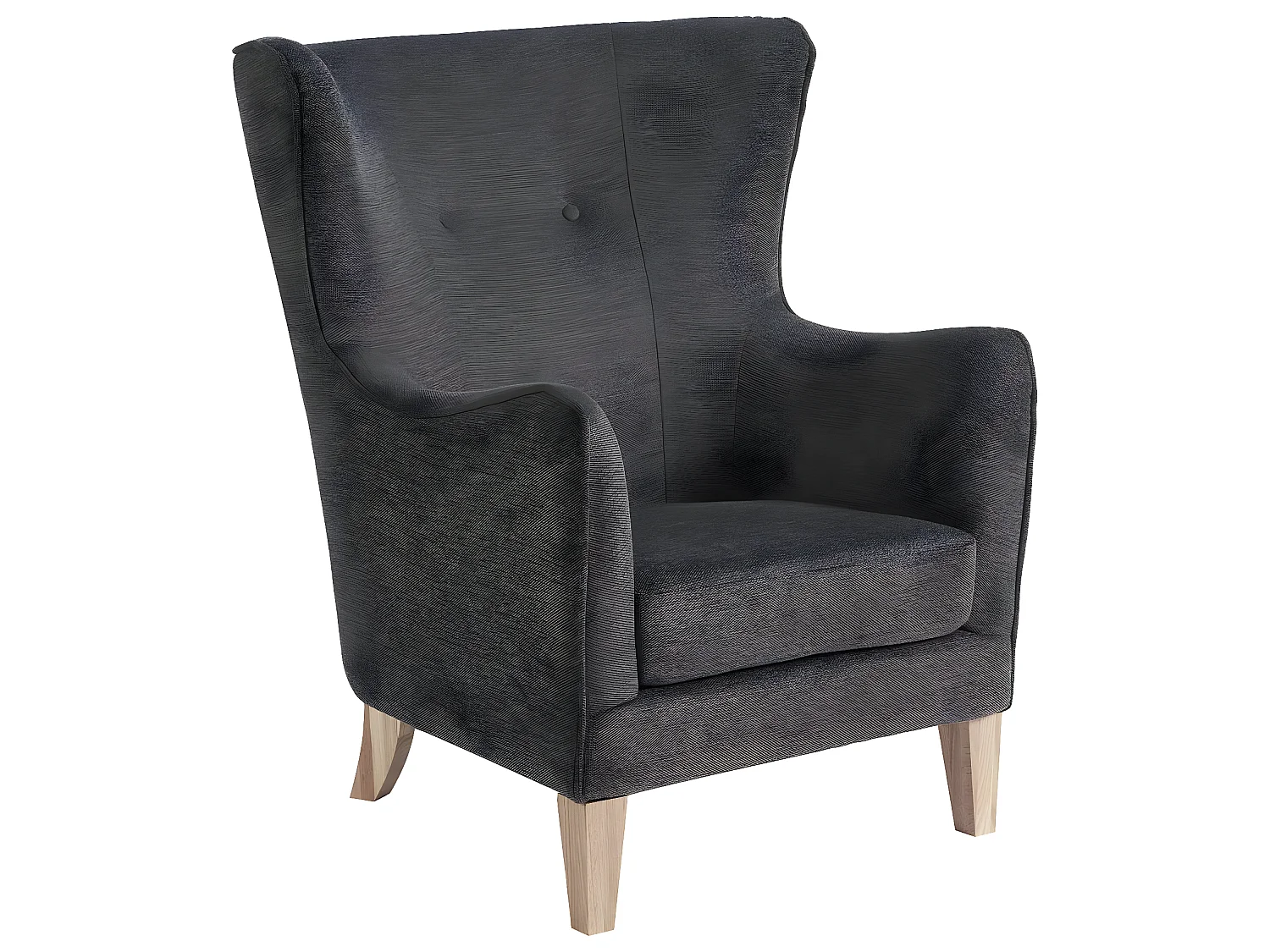 Campo fauteuil gris foncé.