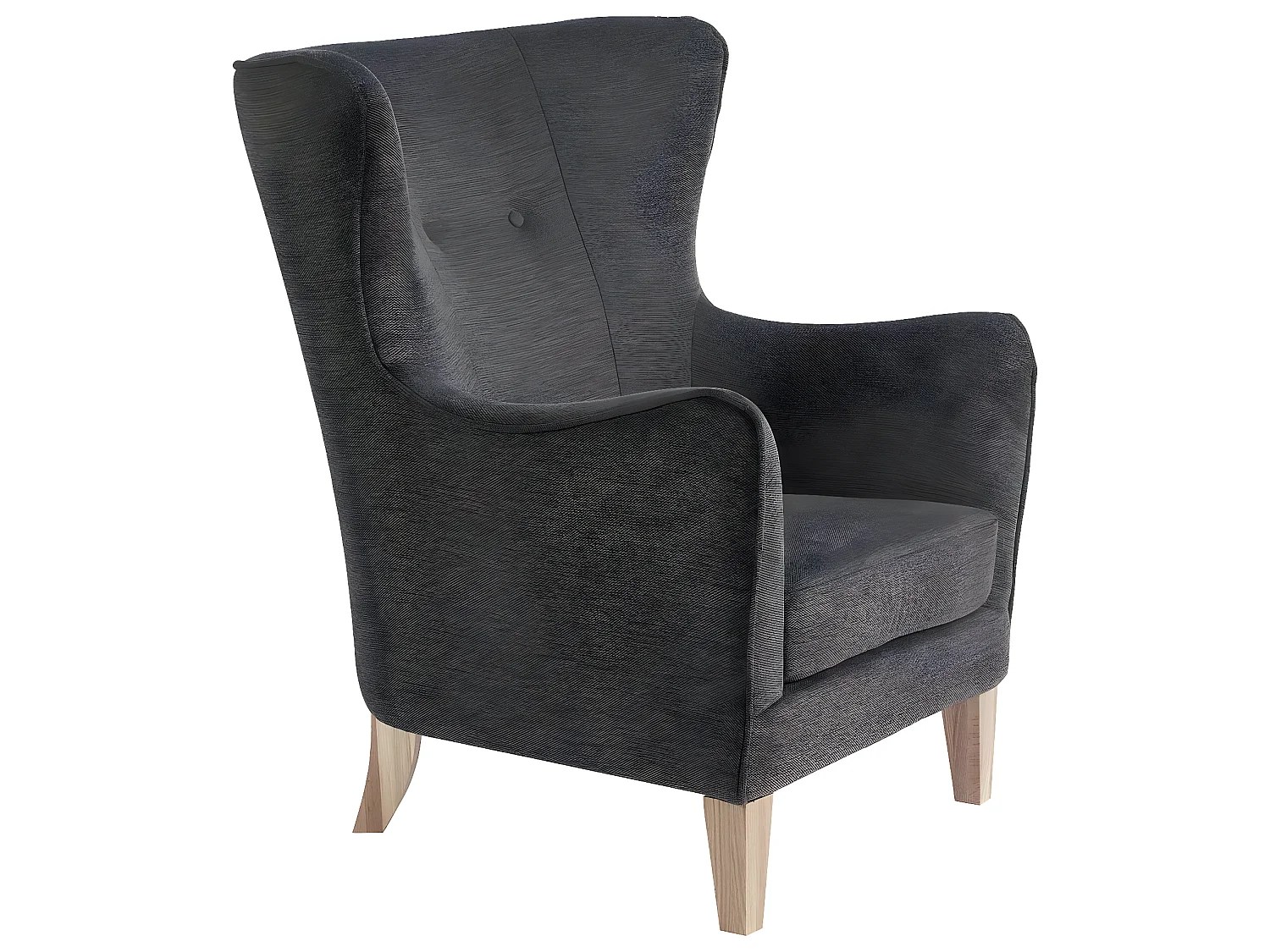 Campo fauteuil gris foncé.
