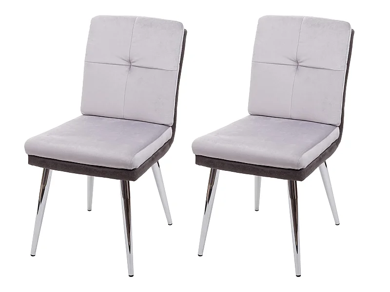 Cadeira de jantar MCW-G48 (conjunto de 2),  cinzento