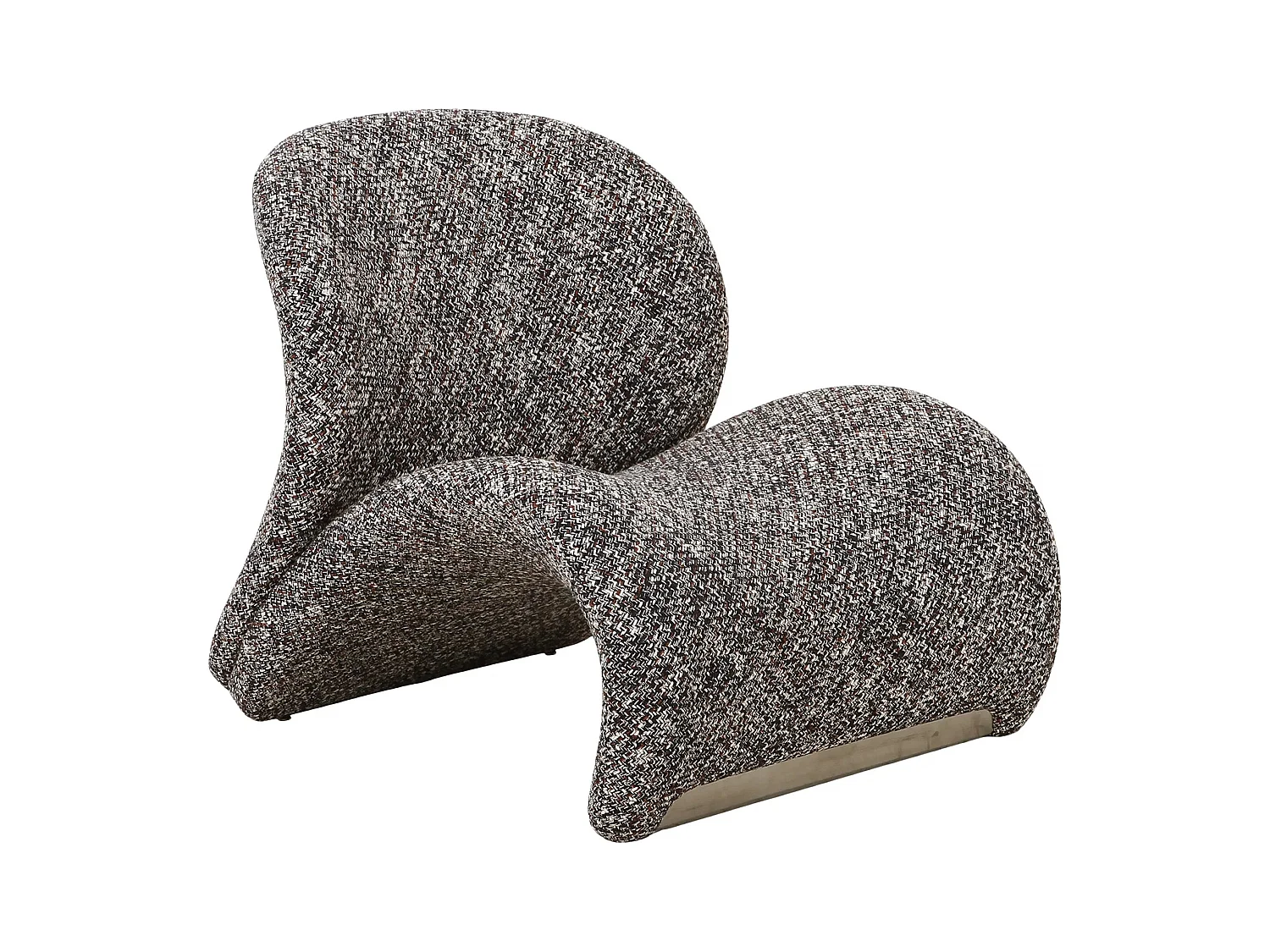 Fauteuil design SOFIA – Élégance intemporelle-Marron