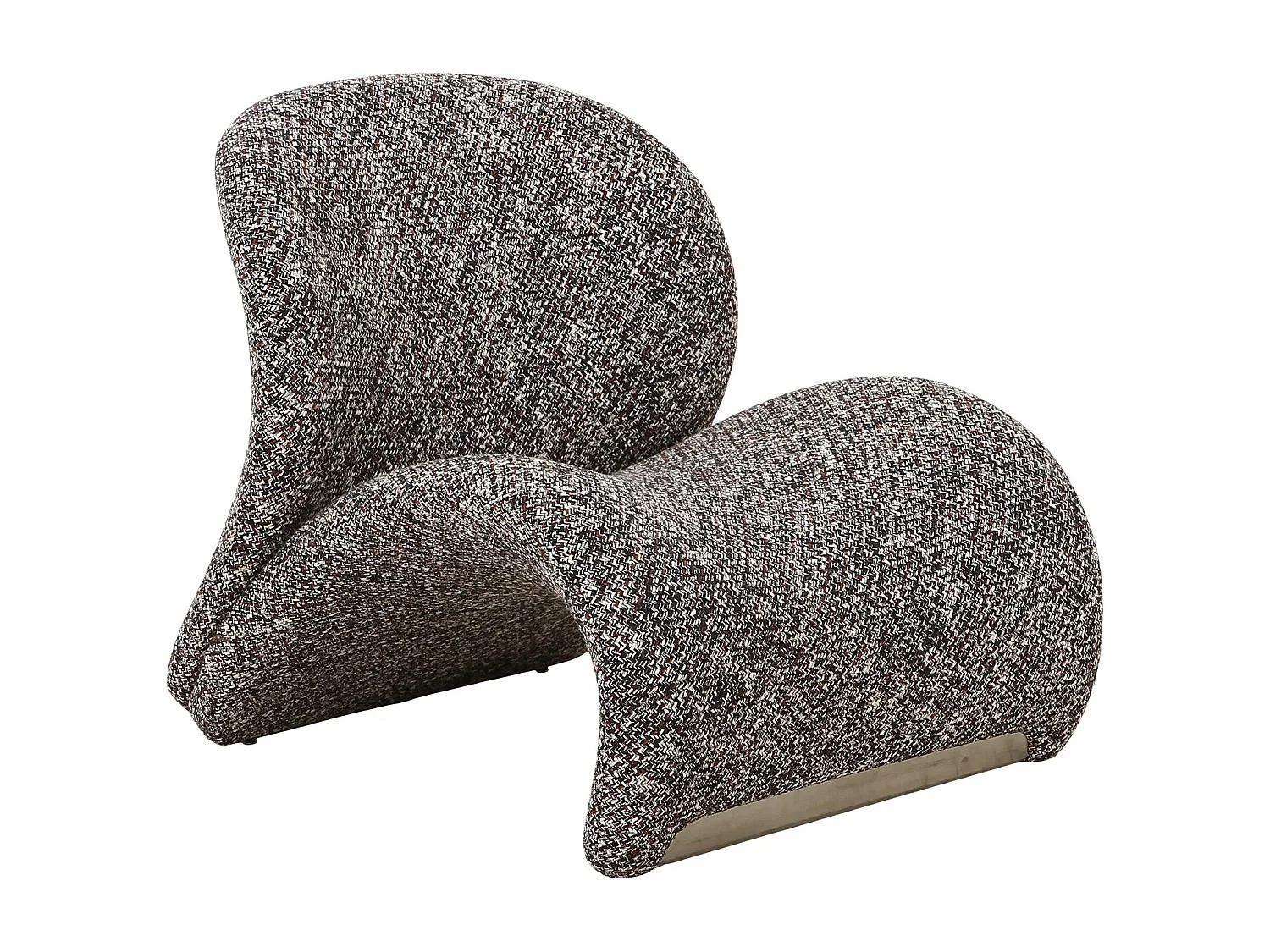 Fauteuil design SOFIA – Élégance intemporelle-Marron