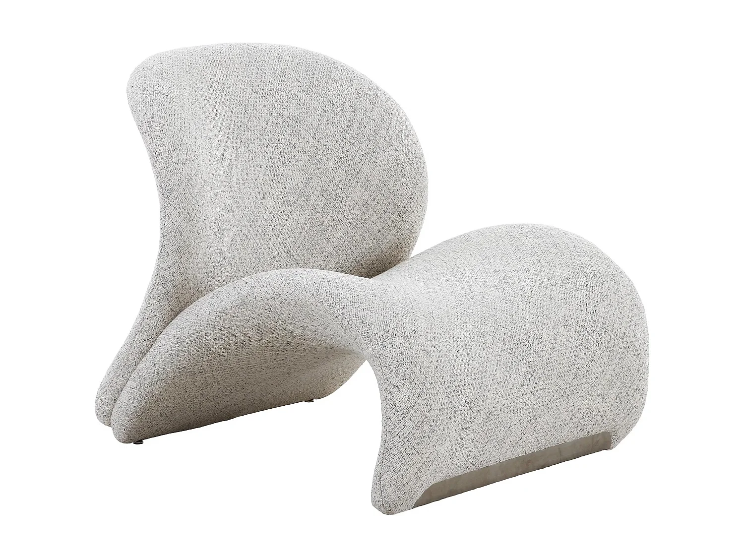 Fauteuil design SOFIA – Élégance intemporelle-Marron