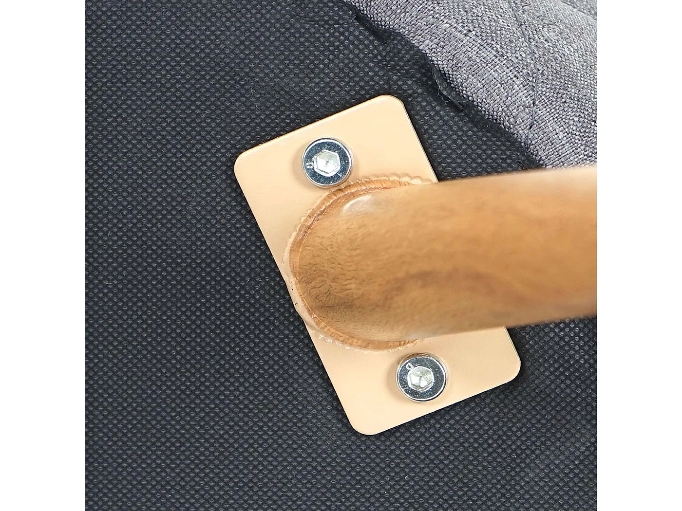 Cadeira de jantar MCW-D53 (conjunto de 6),  cinzento escuro